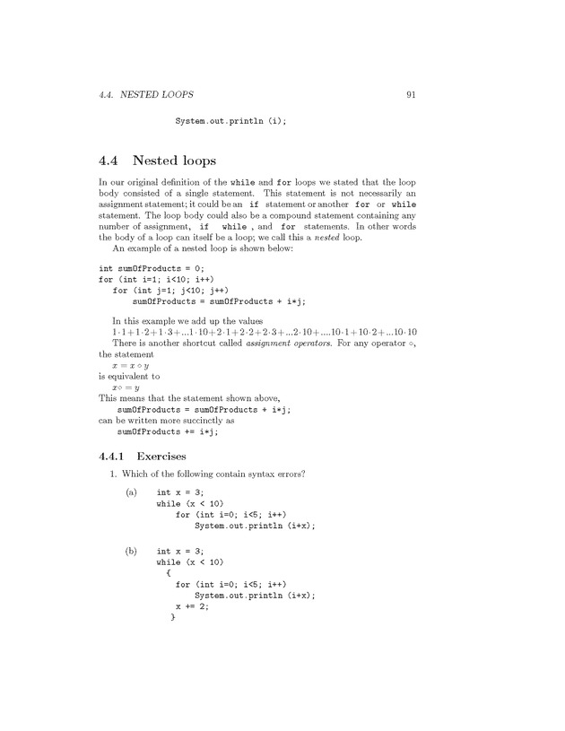 Introduction to Computer Science with Java Programming - Page 91